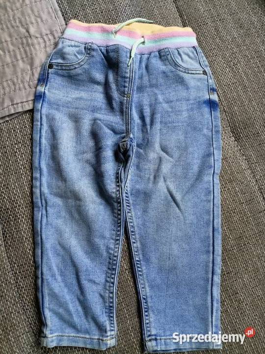 Spodnie rozmiar 98 2 sztuki 20 Włocławek