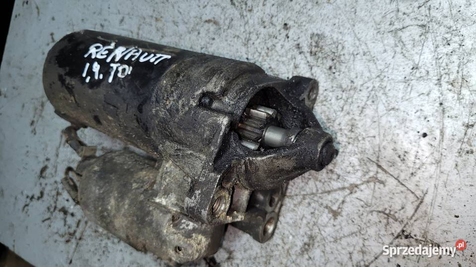 Rozrusznik Renault 19 DTI Układ elektryczny, zapłon Łagów