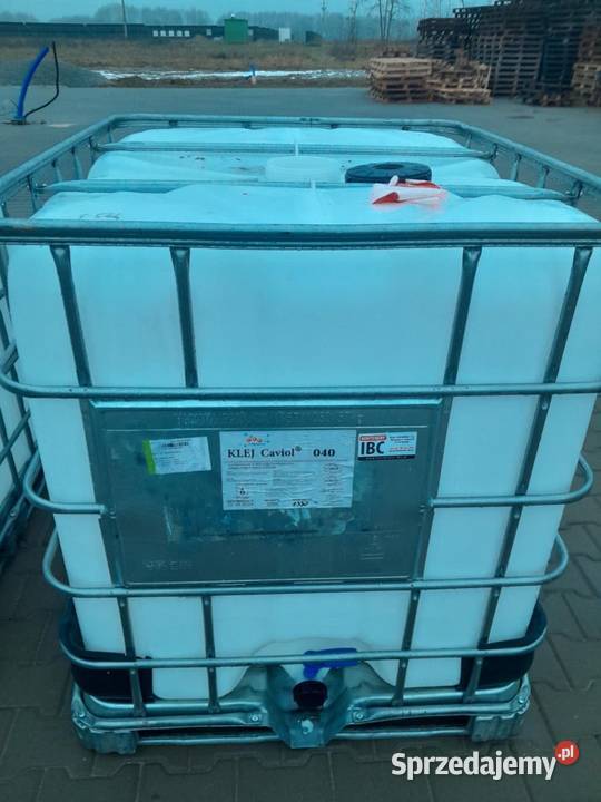 Kontenery IBC 1000L Mausery używane szczelne Magazynowanie łódzkie Walichnowy
