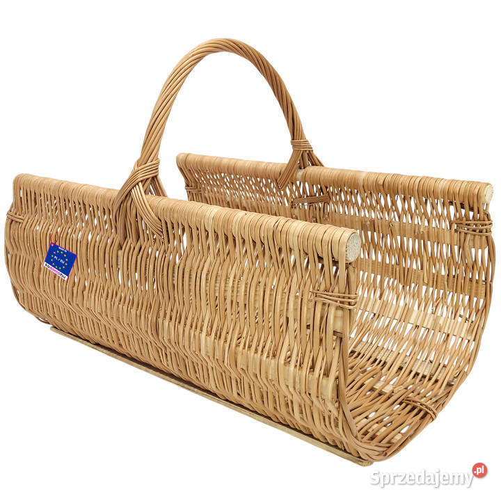 Kosz wiklinowy na drewno Rynna 60x47x40 koszyk podkarpackie Stalowa Wola