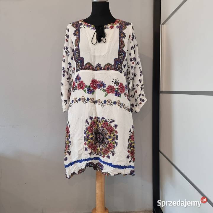 Sukienka z rękawami 34 Desigual XXL Moda i Styl
