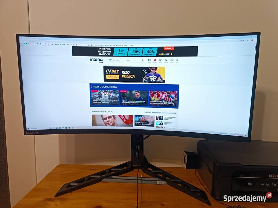 Monitor LENOVO Legion R34w30 34 3440x1440px Libiąż