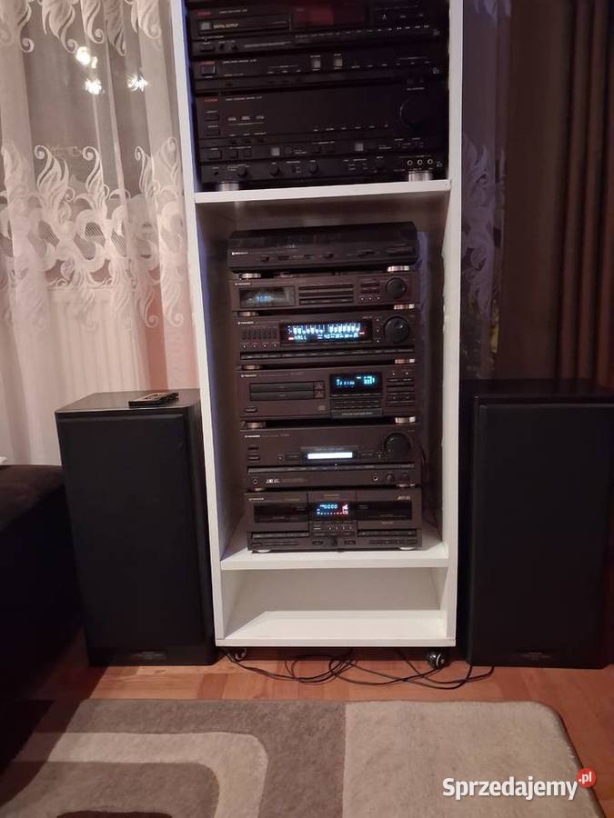 Kompletna midi wieza Pionner klasa lat 90 tych z Wieże i miniwieże Elektronika Mielec