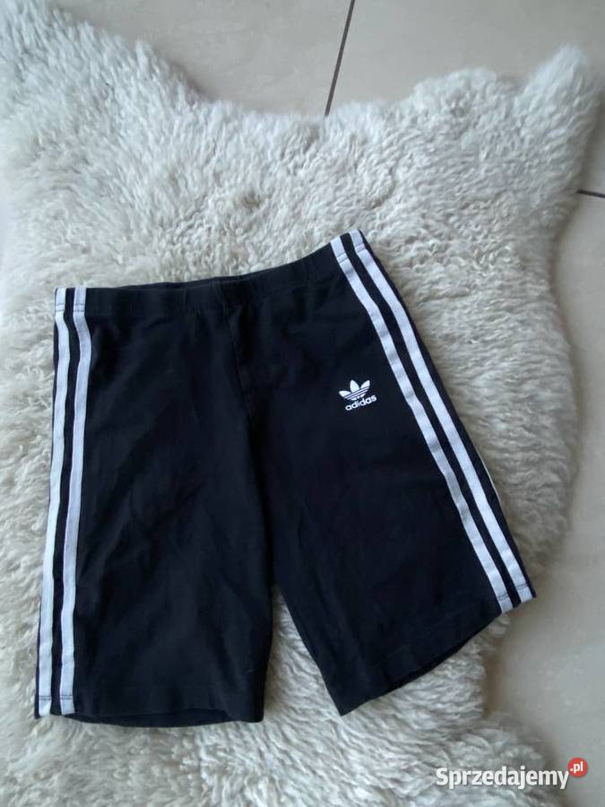 legginsy szorty dziewczęce adidas czarne 140146 Pozostałe Siedlce