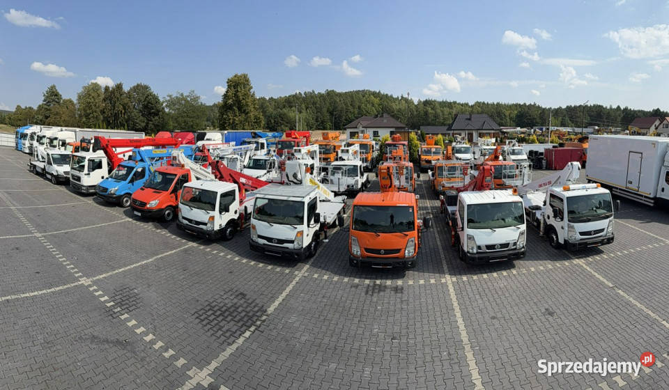 Mercedes Atego 818 E6 4x4 Zwyżka PALFINGER P250 Samochody ciężarowe Widełki