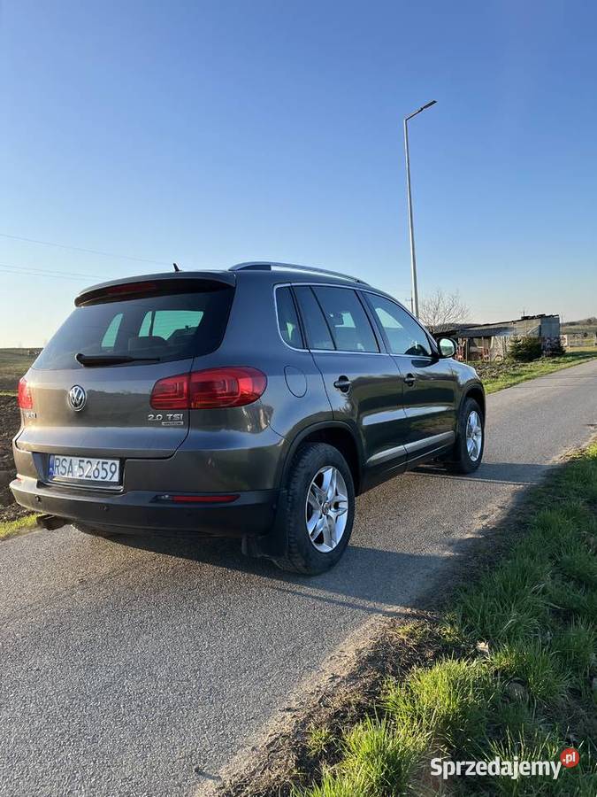 Volkswagen Tiguan 20 TSI 4Mot SportStyle DSG szary Tiguan Pielnia