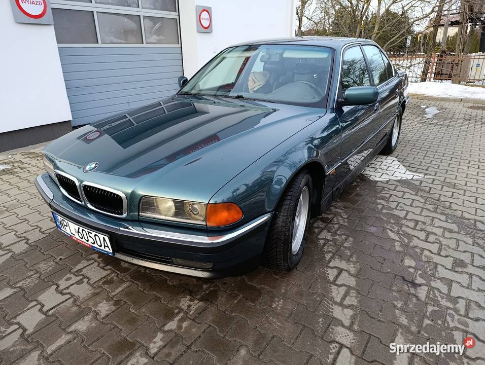 Piękne BMW 730i w manualu z vinu grubym serwisie 2997cm3 Płock