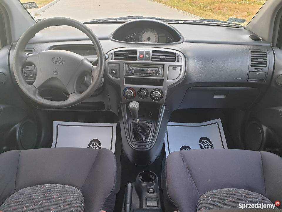 Hyundai Matrix 16 Benzyna z Instalacją LPG 2002r autoalarm Matrix Poznań
