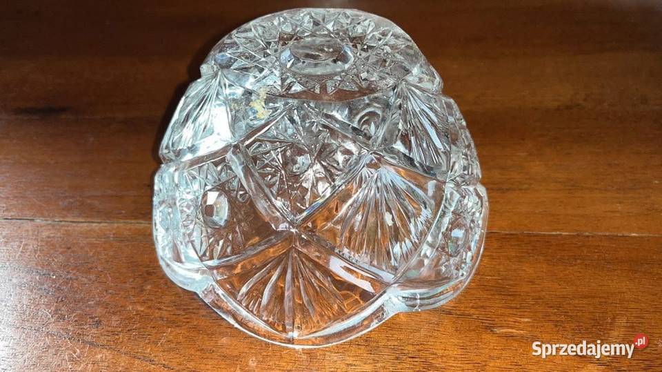 Kryształowa miseczka do deserów orzeszków Gdańsk