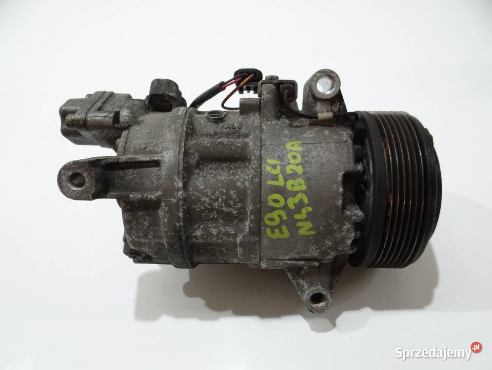 KOMPRESOR SPRĘŻARKA KLIMATYZACJI BMW E87 E90 E91 lubelskie Strzyżewice