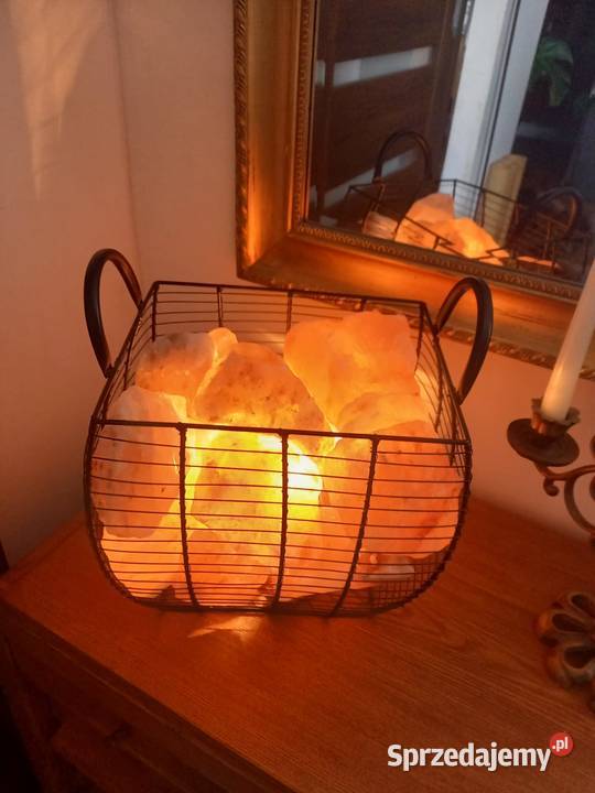 Lampa solna duzaprawdziwe kamienie solne Gdańsk