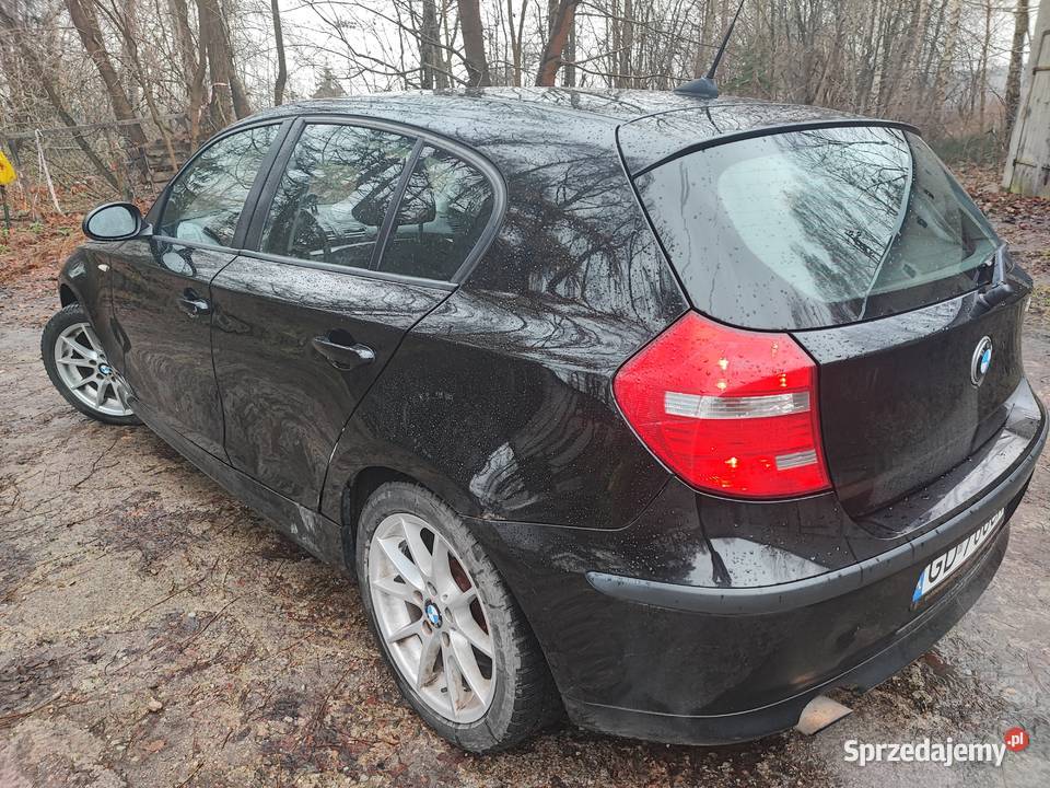 BMW seria 1 16 benzyna 2005r warmińsko-mazurskie Lidzbark Warmiński