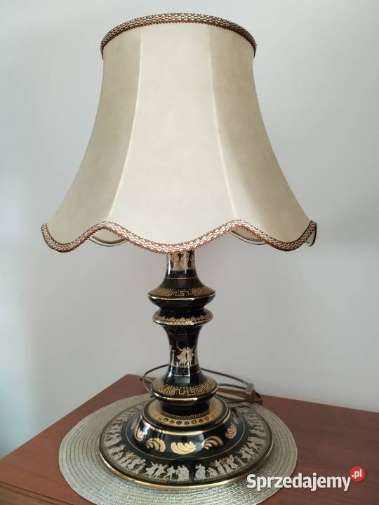 Lampa stołowa grecka KRATIMENOS złocona 64 Warszawa sprzedam