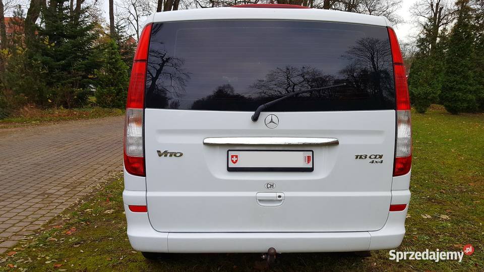 Vito 4X4 5osób 2013r klimatyzacjaautomat Rok produkcji 2013