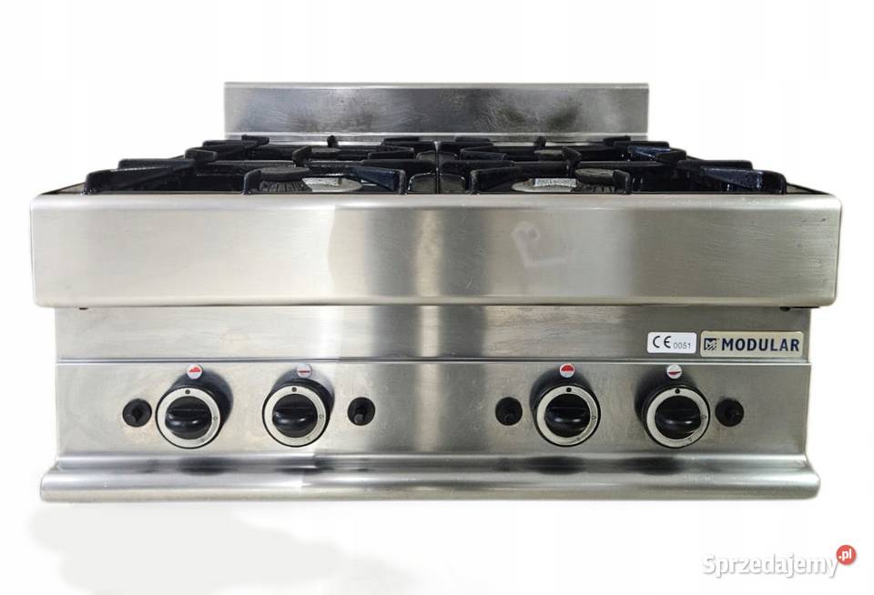 Kuchnia gazowa nablatowa 4 palnikowa LPG Góra