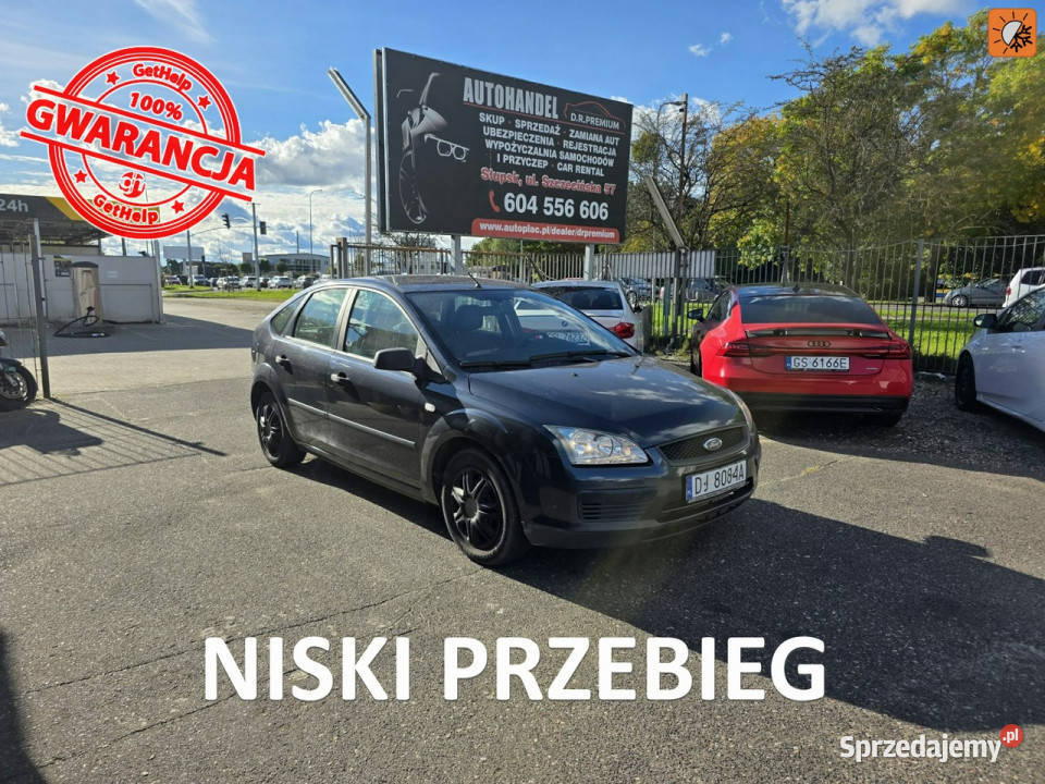 Ford Focus 16 Benzyna 100 Klimatyzacja El Szyby manualna Słupsk