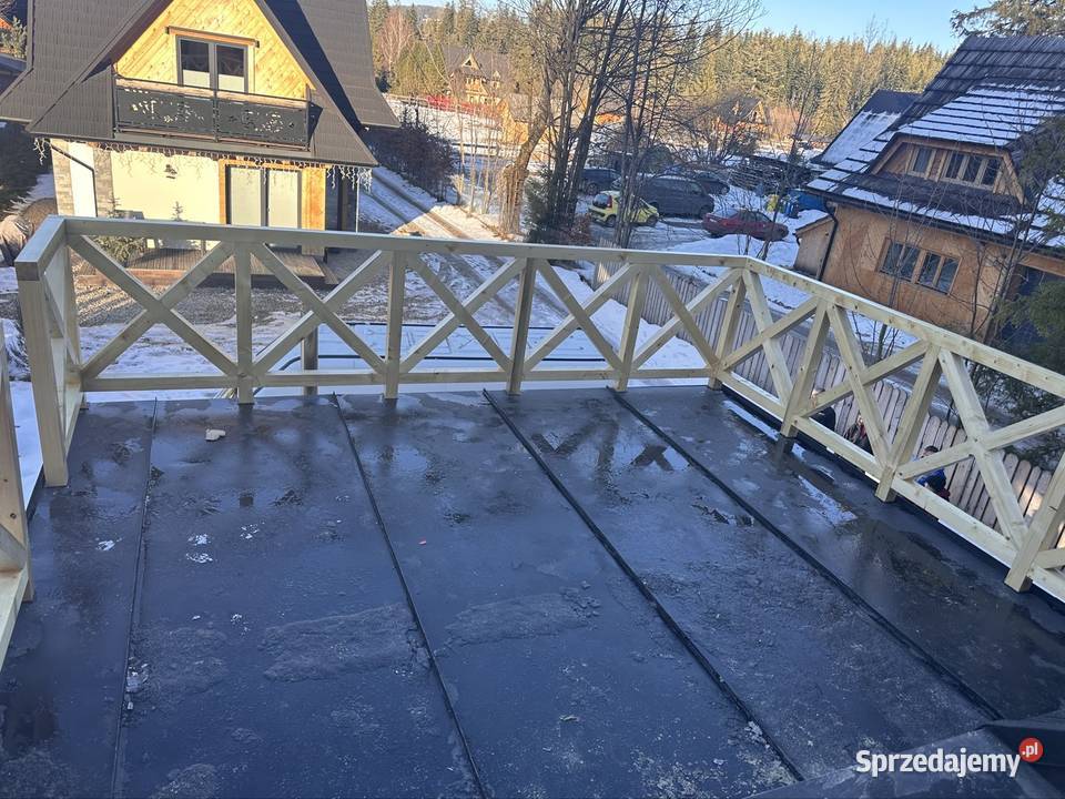 Barierki balkonowe małopolskie Skawa