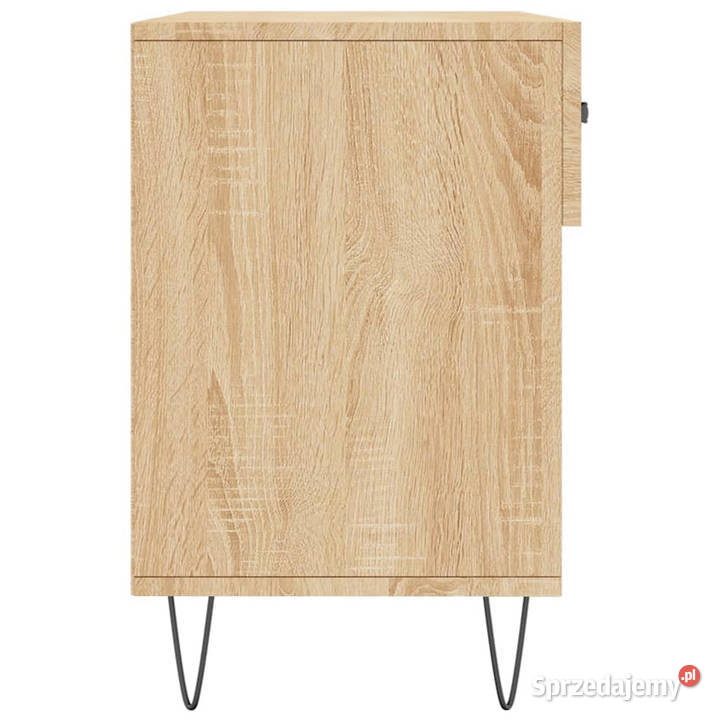 Ławka z miejscem na buty dąb sonoma 102x35x55 mazowieckie Warszawa