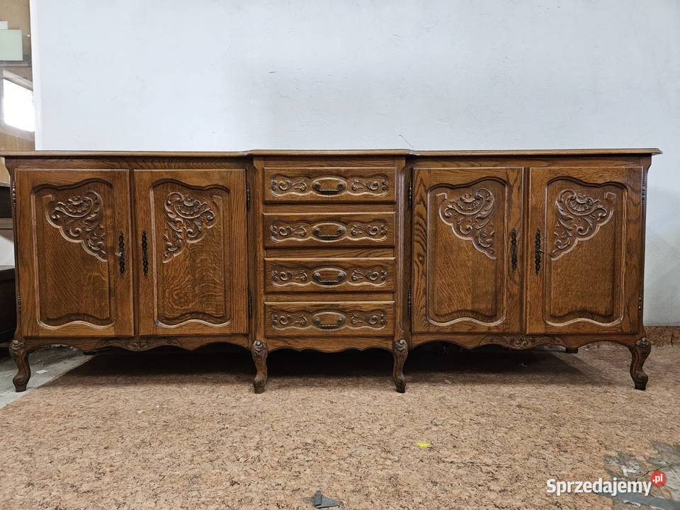 Ludwikowski komplet mebli do jadalni salonu Meble do salonu Nowy Sącz sprzedam
