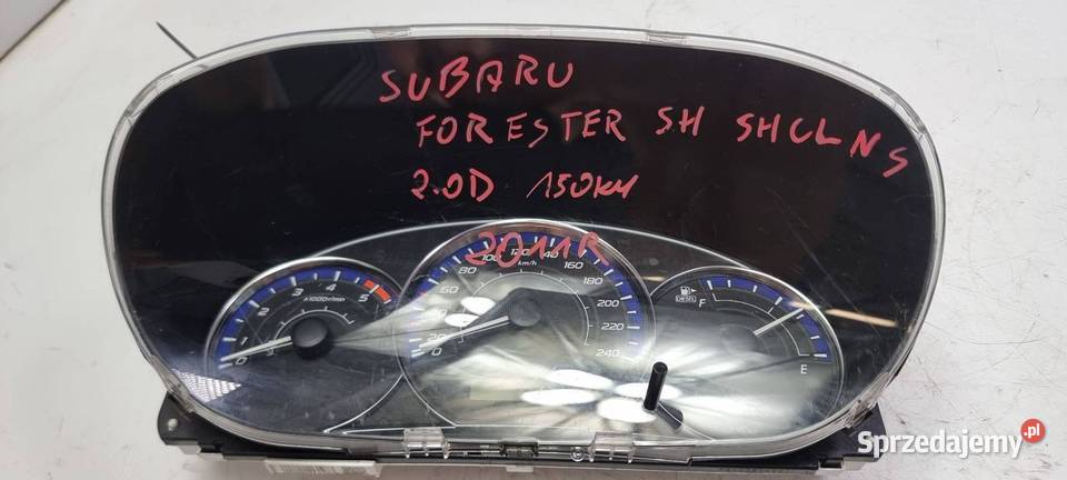 LICZNIK ZEGAR SUBARU FORESTER Lipno