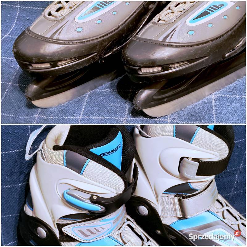 Łyżwy hokejowe fmy GENESIS regulowane rozmiar 38 Piotrków Trybunalski