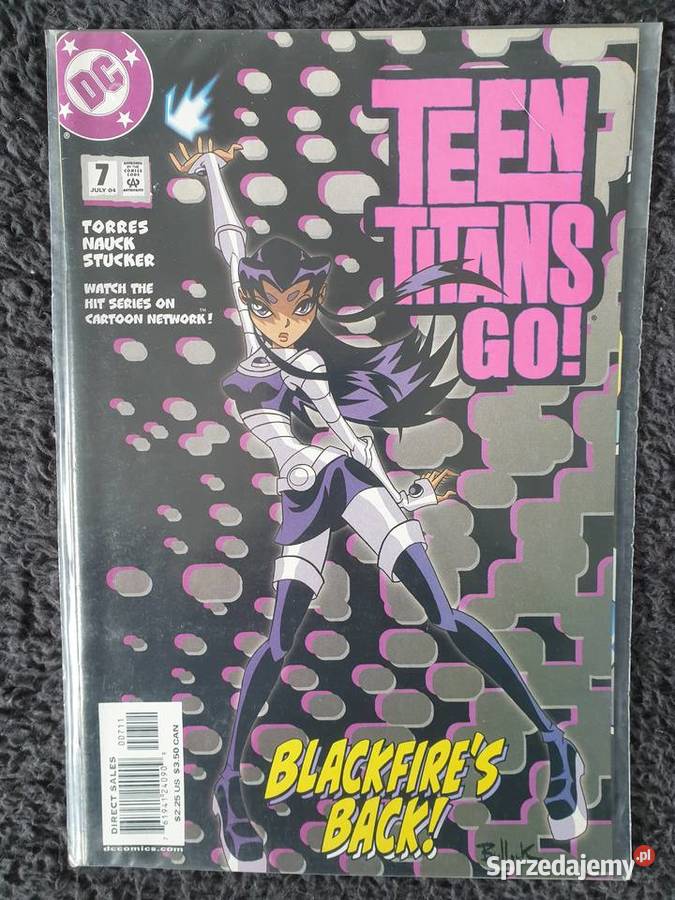 Teen Titans GO Cartoon Network 3 komiksy DC USA Gdynia