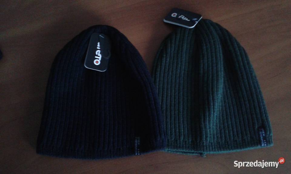 Czapka czarna zielona 2 20 NOWA Warszawa