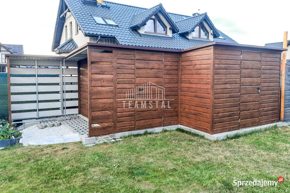 Schowek Domek Ogrodowy 5x5 Wiata 2x Drzwi Kraków