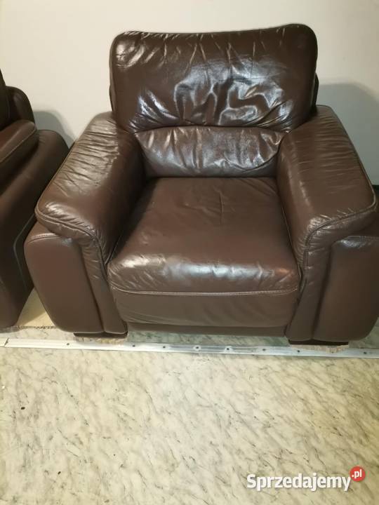 Komplet skórzany 321 sprzedam