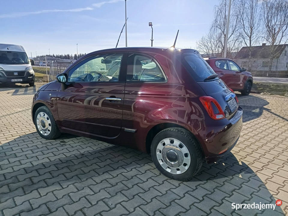 Fiat 500 POP 12 69 Salon 1 właściciel serwis ASO małopolskie Nowy Sącz