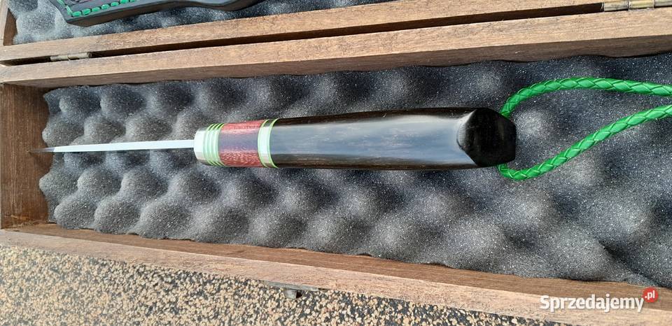 Ręcznie wykonany nóż custom stal ELMAX 62 HRC Kluczbork