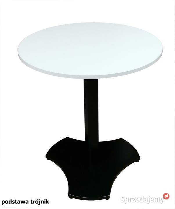 Stolik okrągły biały 60 Stół OKOLICZNOŚCIOWY