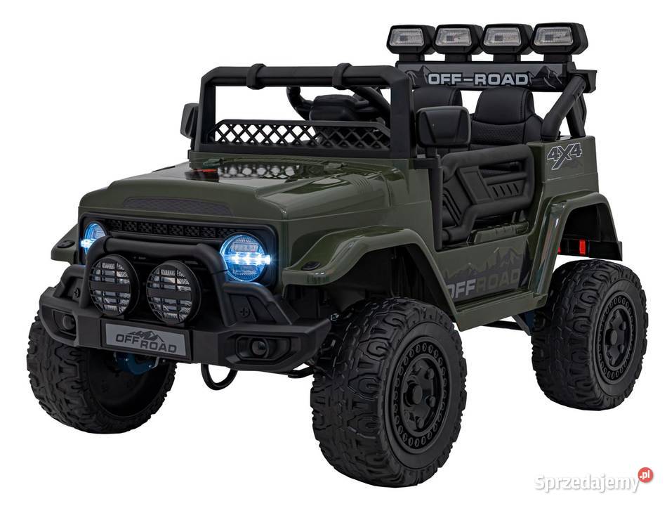 Pojazd OffRoad CLIMBER Zielony 4 Silniki 35W20W Łopuszno