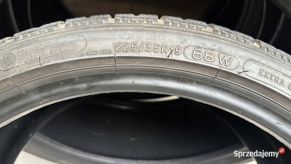 4x opony Michelin Pilot Alpin PA4 22535R19 88W lubuskie Gorzów Wielkopolski