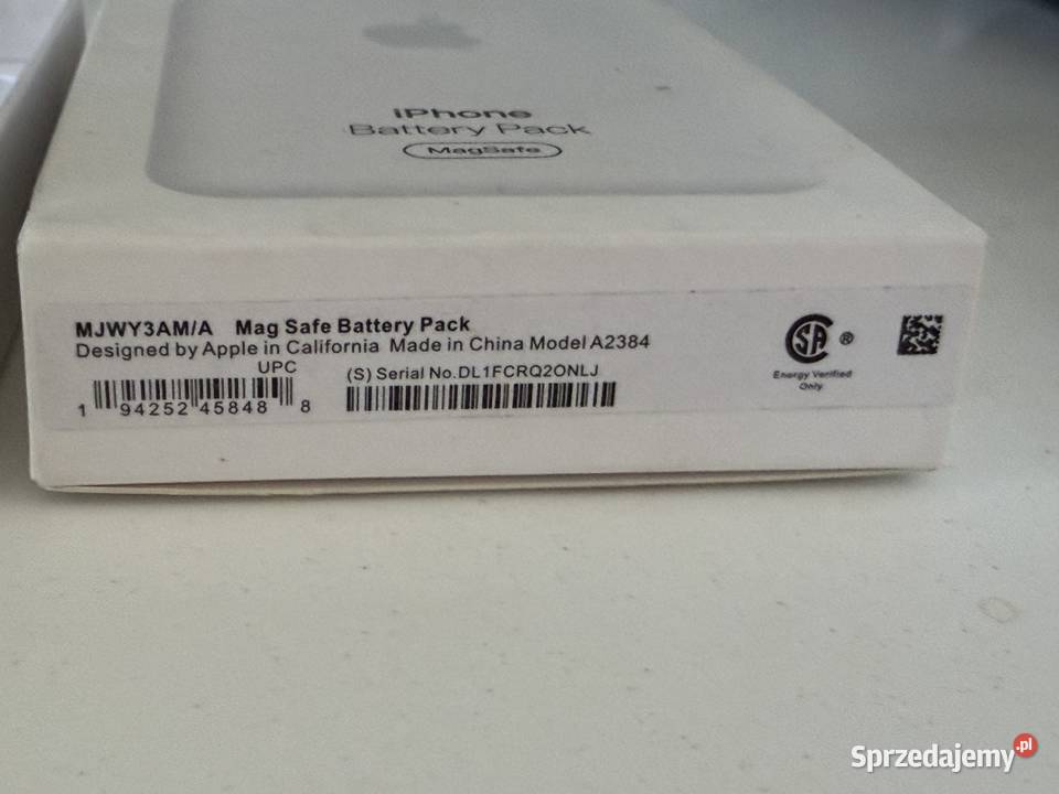 Poverbank Apple MagSafe do iPhoneów Apple / iPhone Apple / iPhone Łódź