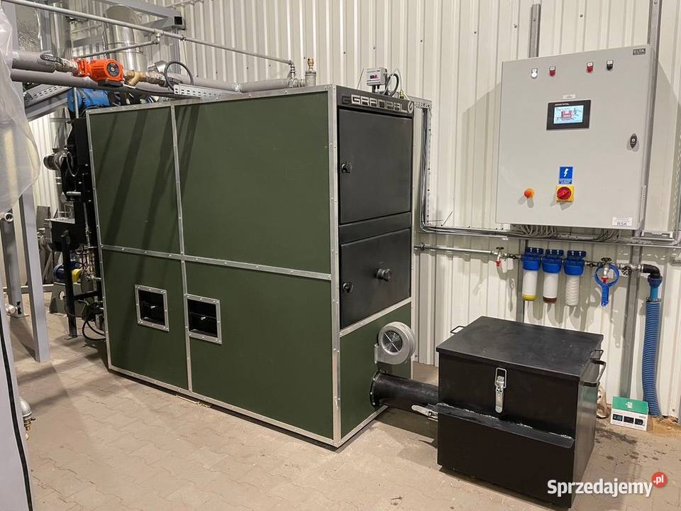 Kocioł co Granpal Medium do spalania biomasy Żółkiewka-Osada