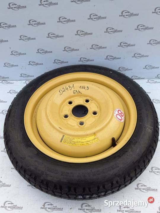 HONDA CIVIC IX koło dojazdowe 1358015 99M 5x1143 Motoryzacja Kielce