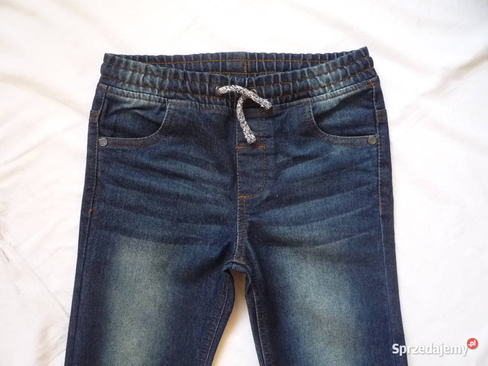 Nowe Little Kids 134 Jeansy