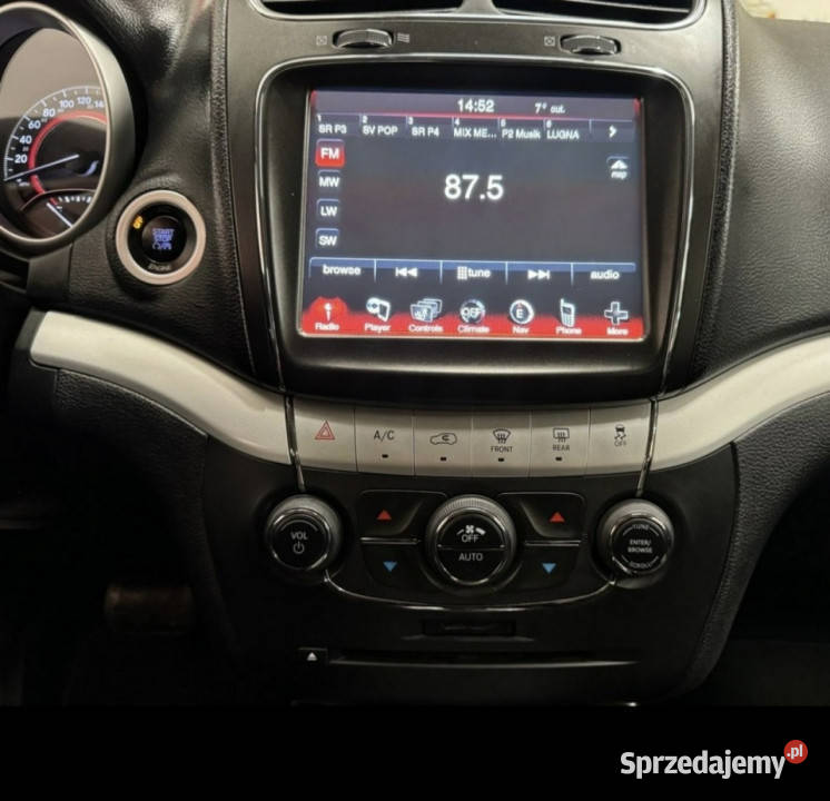 Fiat Freemont 20d 170 automat 7os Skóry Navi DVD klimatyzacja Freemont Gdańsk