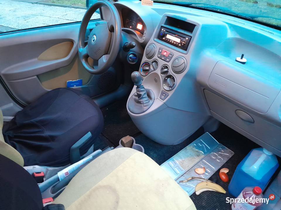 Fiat Panda 12 Elektr Panorama dach 2005 nieuszkodzony pomorskie Gdańsk