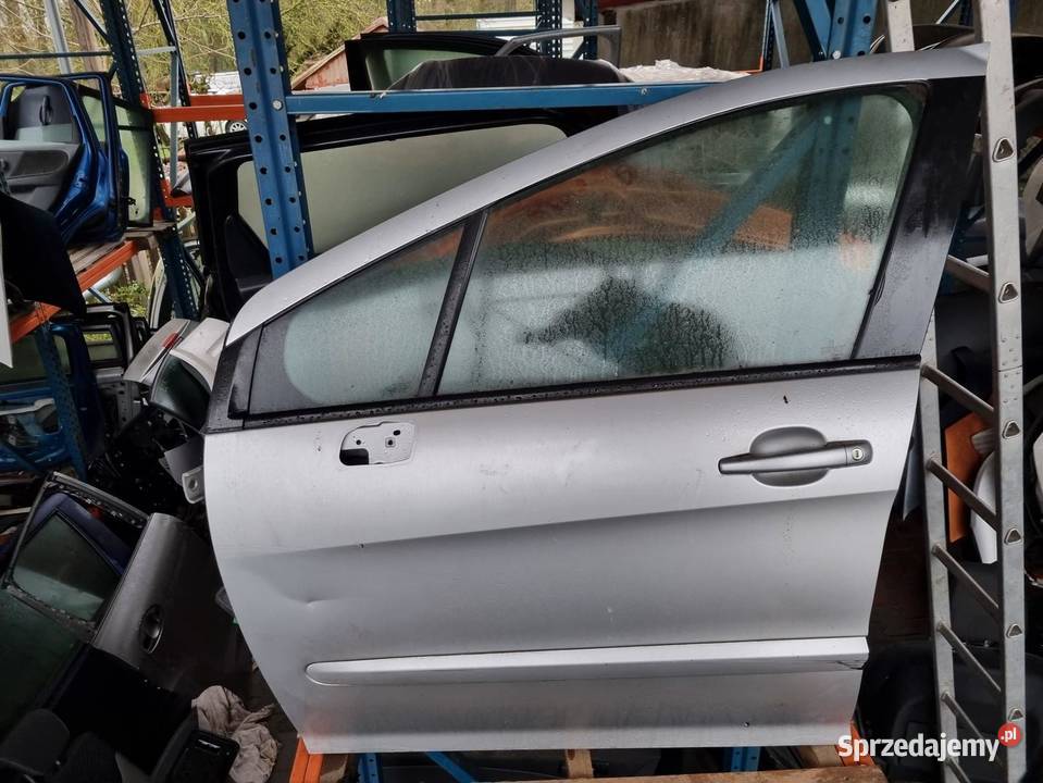 DRZWI LEWY PRZÓD PEUGEOT 308 T7 EZRC