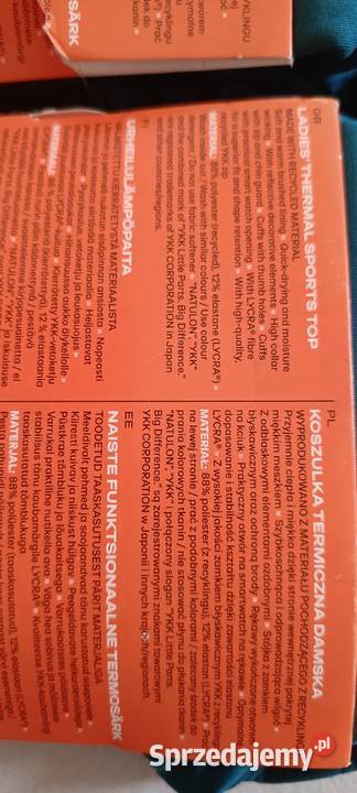 CRIVIT Koszulka termiczna damska kolory czarny Bez wzoru Ełk