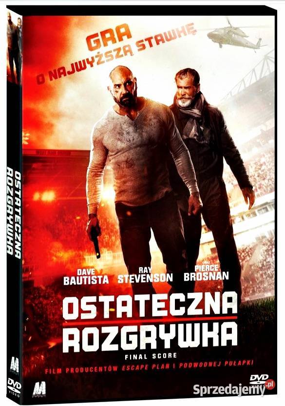 OSTATECZNA ROZGRYWKA PIERCE BROSNAN Filmy wielkopolskie Kalisz