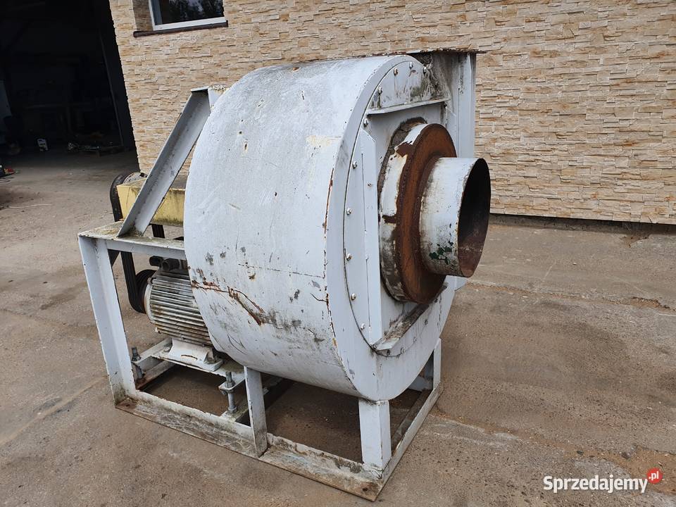 Turbina do trocin odciąg silnik 50 kW mocny Produkcja Karsin