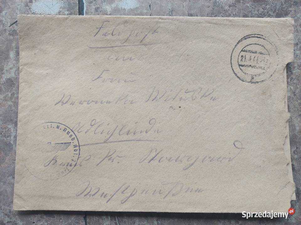 Zestaw 23 listy 2WŚ 194344r Neustettin Danzig