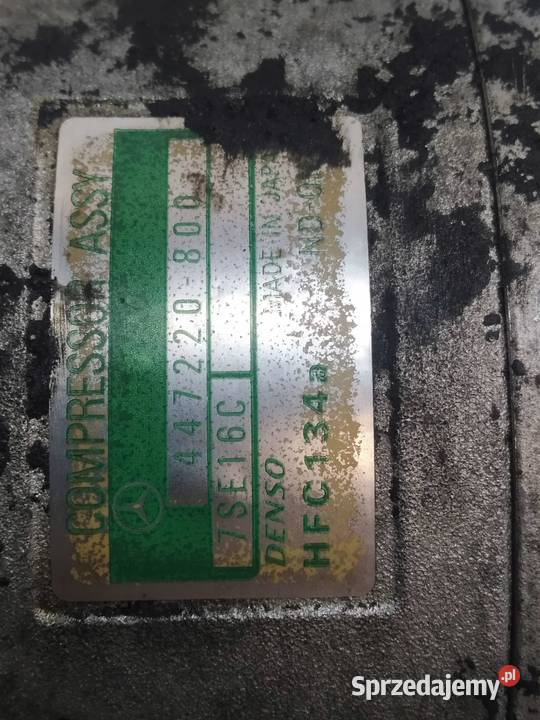 SPRĘŻARKA KLIMATYZACJI 447220800 50 V8 M113 sprzedam