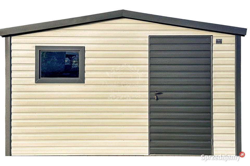 Schowek domek ogrodowy 3x2m drzwi okno biały zachodniopomorskie Gryfice