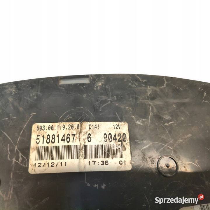 LICZNIK ZEGARY 51881467 Lancia Musa 14 8V 16V Chełm