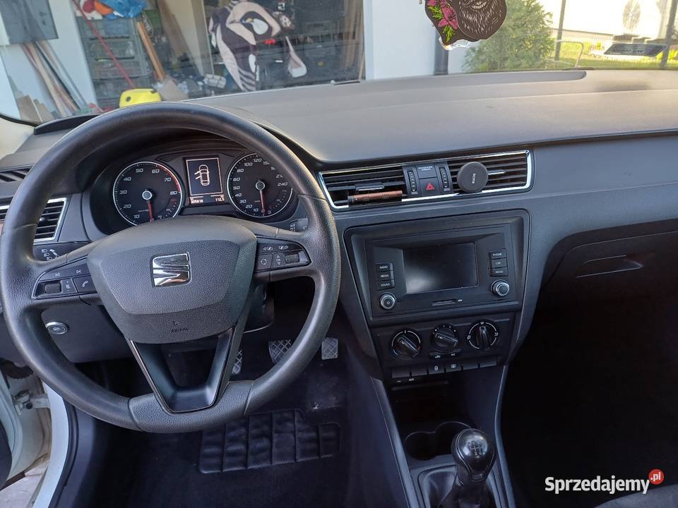 Seat toledo 12 tsi gaz brc 2016 TAXI przyciemniane szyby Janki