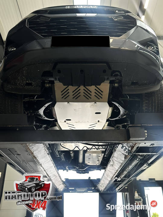 Osłony podwozia Isuzu D 2020 Aluminiowe KOMPLET osobowe sprzedam